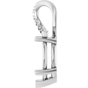 Platinum 14x9 mm Pear Pendant Mounting – image 6