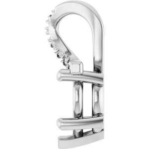 Continuum Sterling Silver 7x7 mm Heart Pendant Mounting – image 6