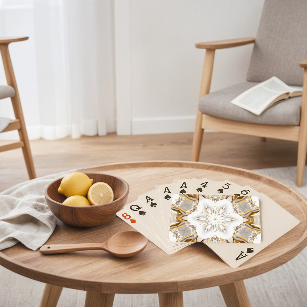 Gold Trim Custom Playing Cards