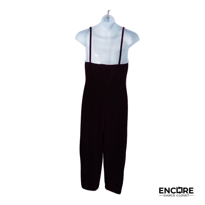Burgundy Flow Unitard