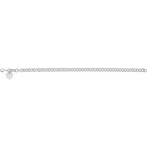 Engravable Heart Charm Bracelet