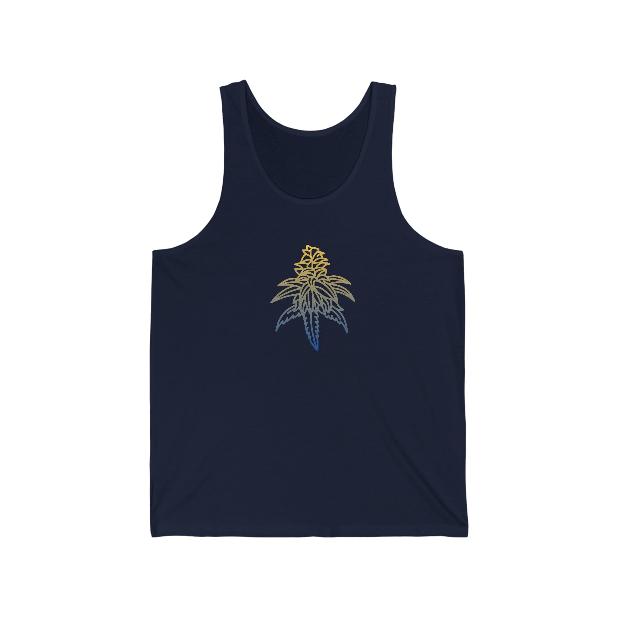 Golden Goat Cannabis Jersey Tank