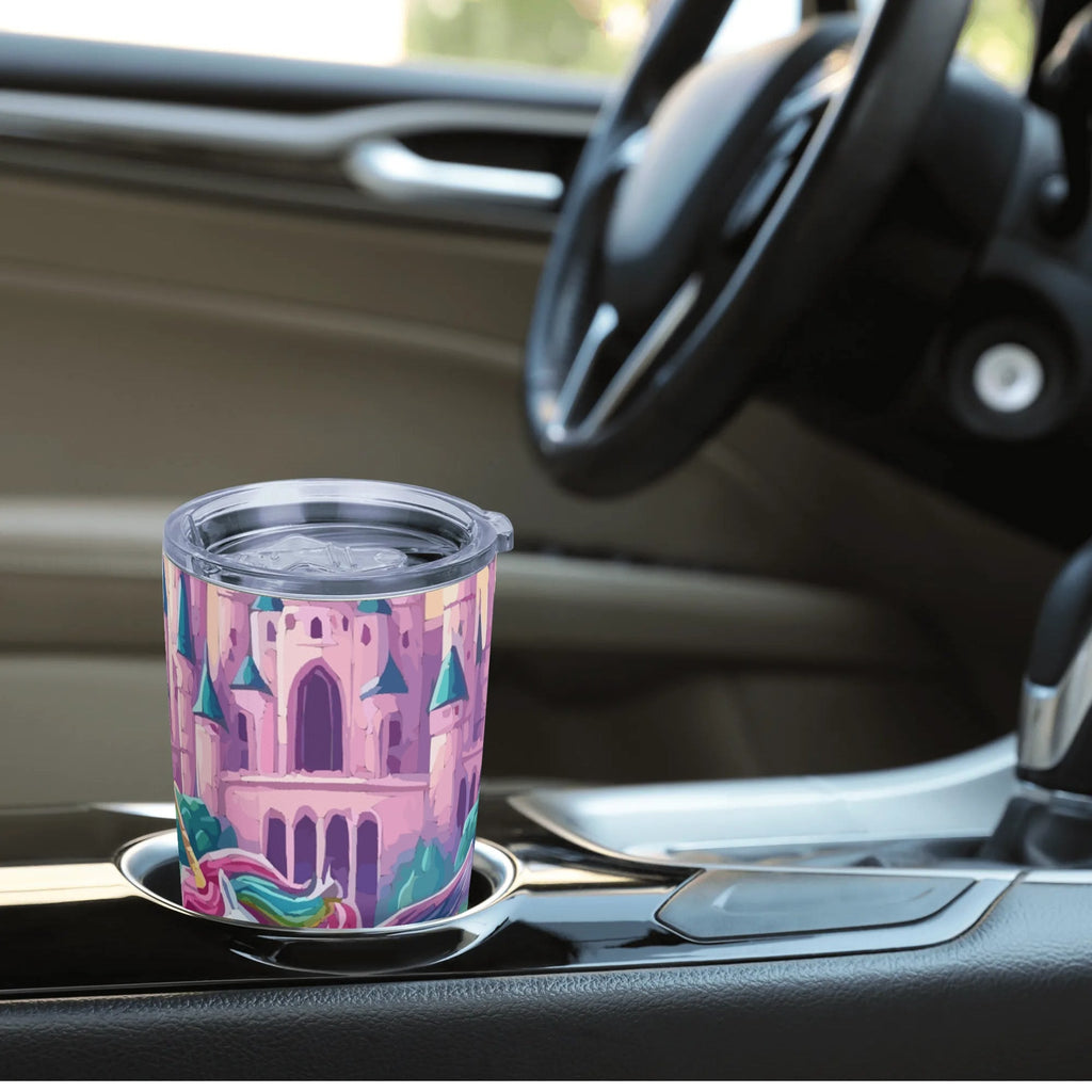Unicorn Fantasy Castle Stainless Steel 20oz Travel Tumbler (Made in USA)