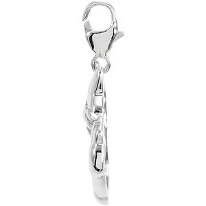 Sterling Silver Cat Charm/Pendant – image 2