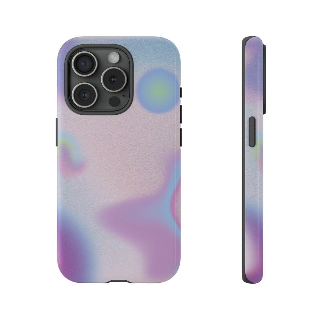 Gradient Floating Orbs Tough iPhone Case