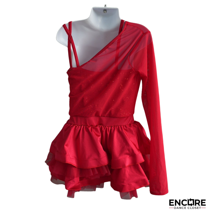 Ruby Radiance Red Dance Costume