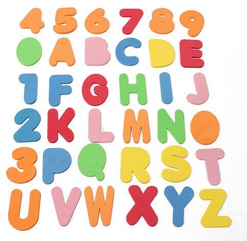Foam Letters and Numbers – Educational Bath Toy for Kids