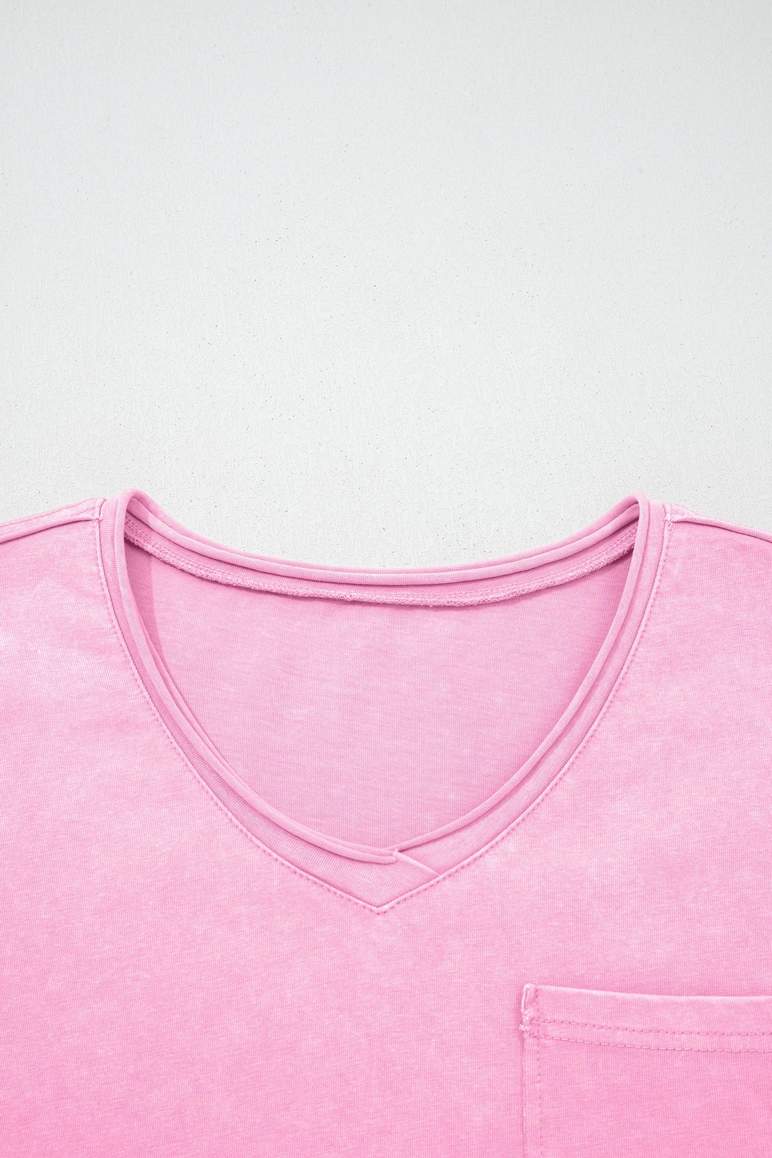 Solid Mineral Wash Short Sleeve T-Shirt