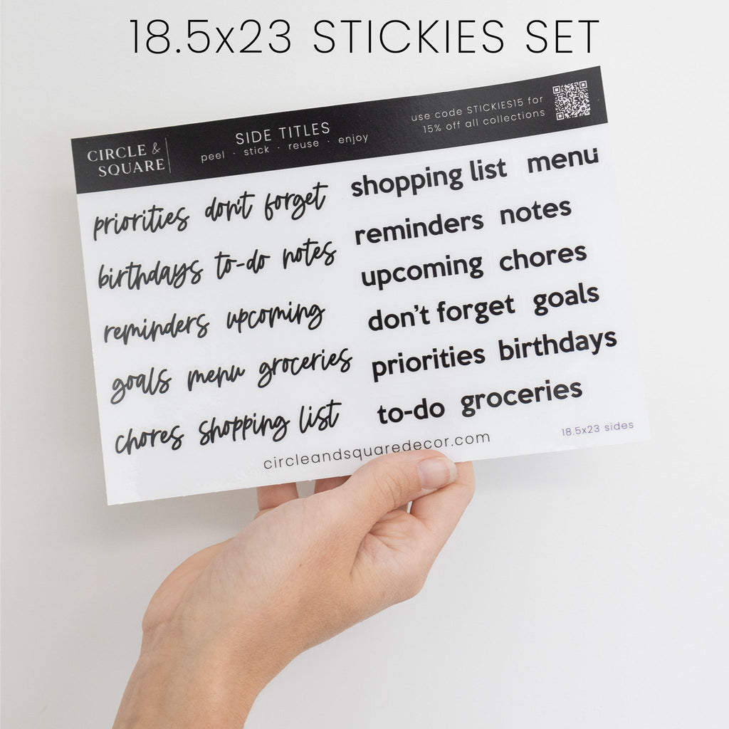 Ever Changing Acrylic Calendar | Minimalist Vertical