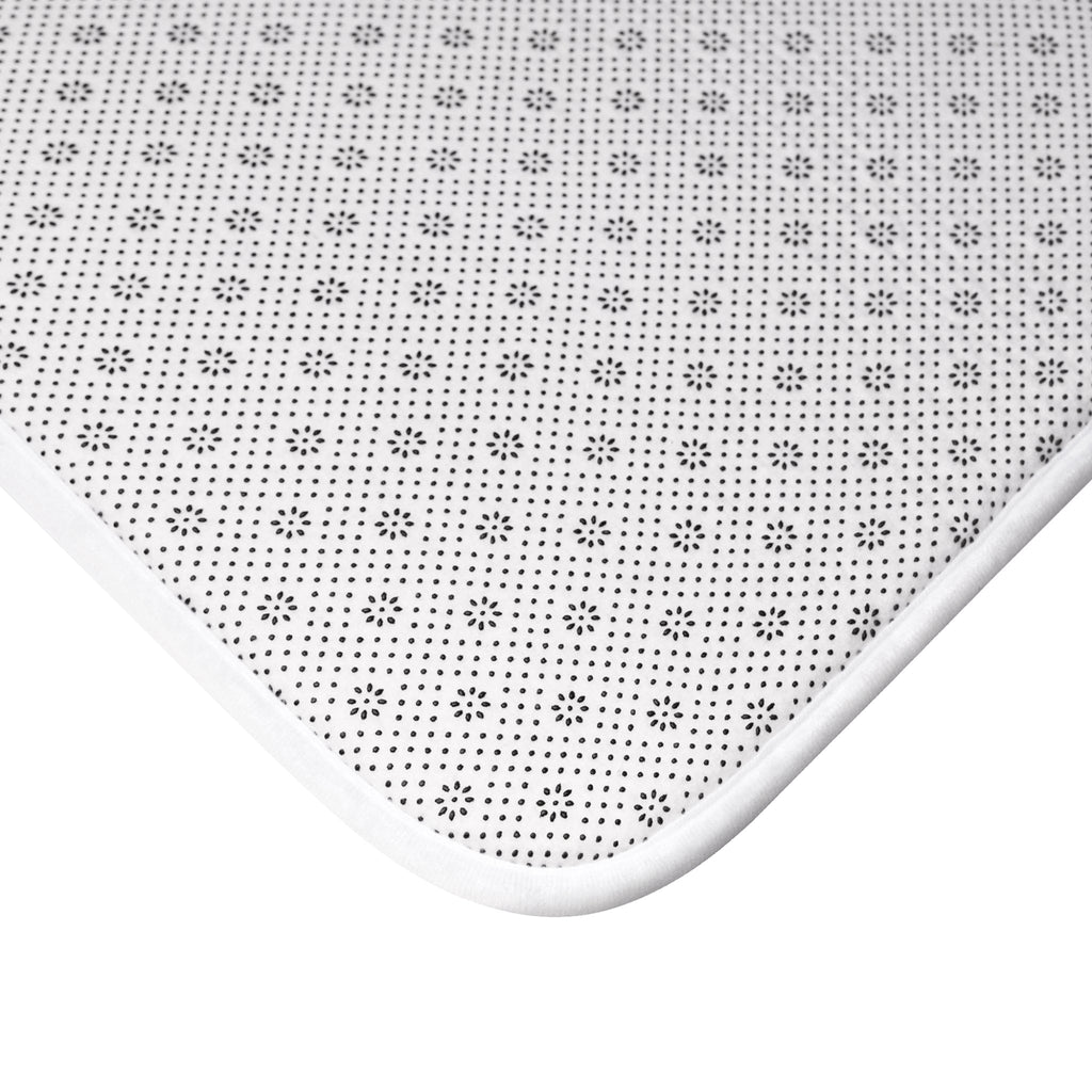 Orange Tiger Lilies Memory Foam Bath Mat