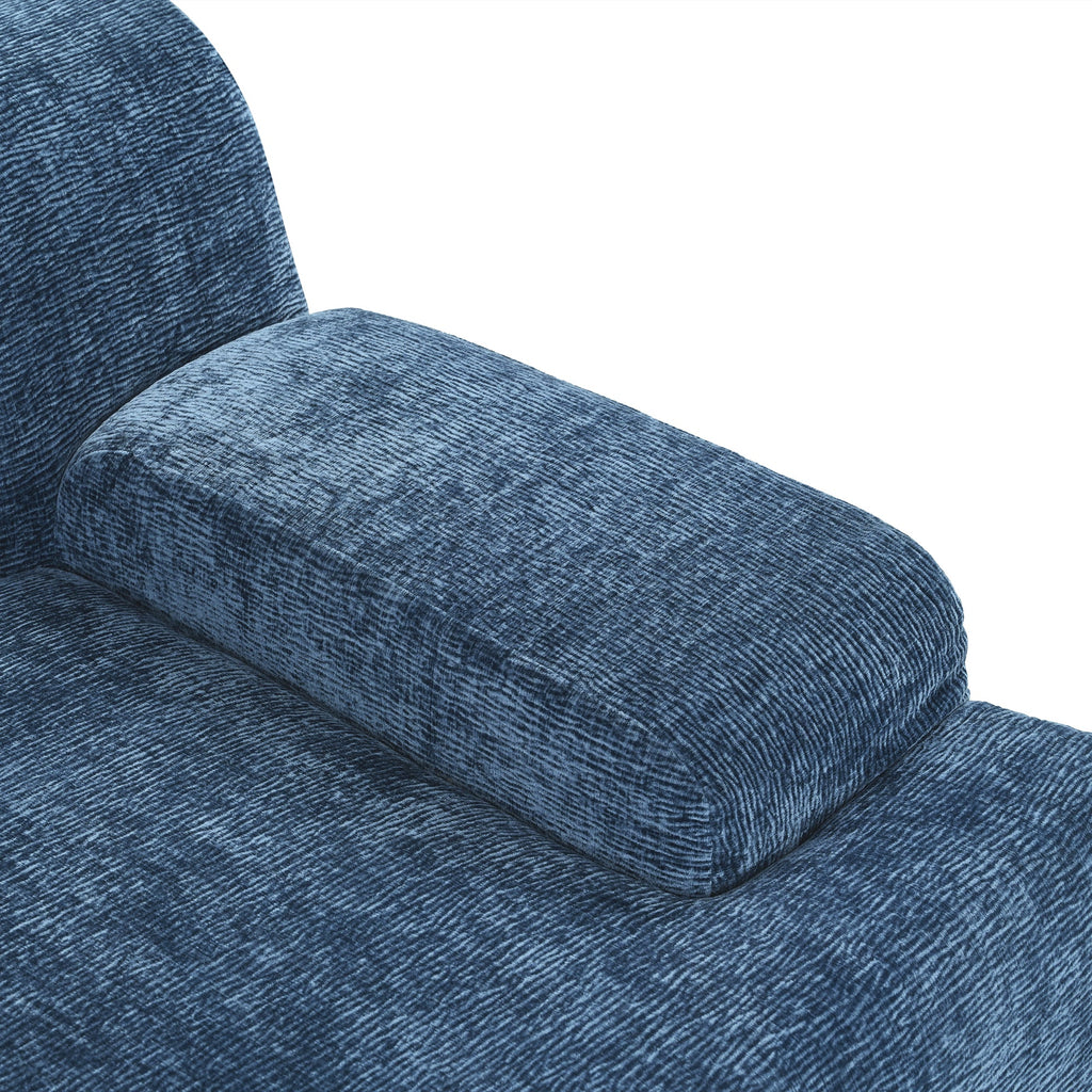U_Style Modern Large L-Shape Modular Sectional Sofa for Living Room, Bedroom, Salon, 2 Piece Free Combination, Simplified Style(old sku:WY000356AAC)