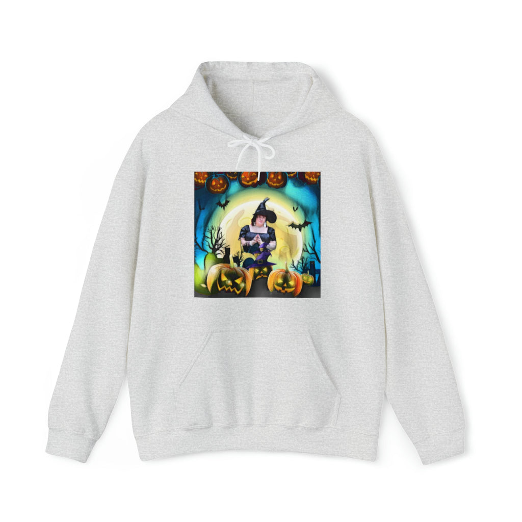 Scary Witch Unisex Heavy Blend™ Hooded Sweatshirt up to 5XL