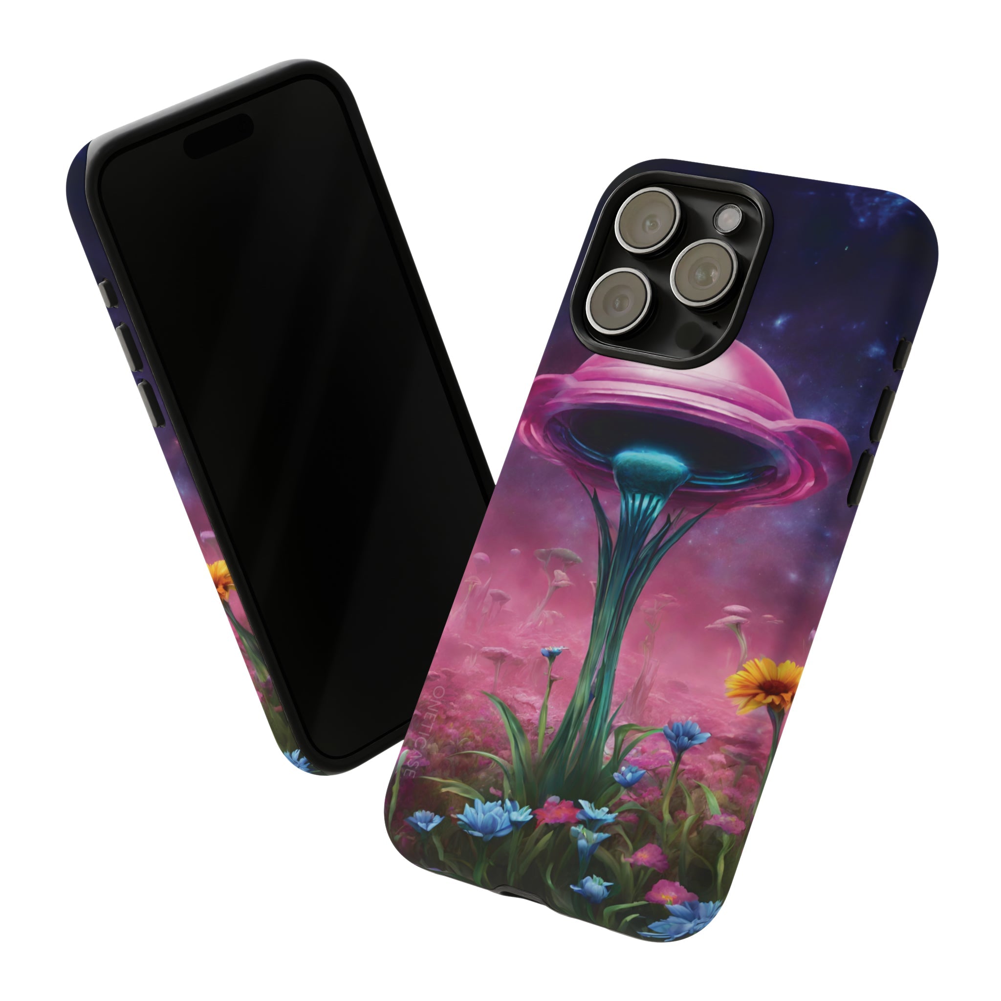 Galactic Floral Fusion Tough Cases