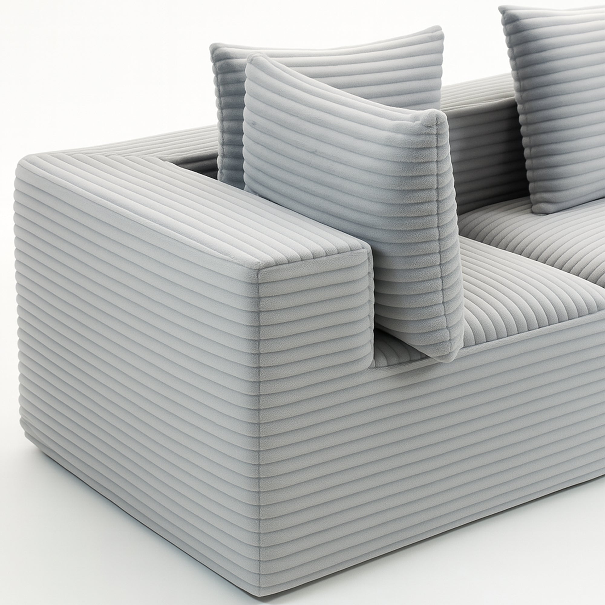 Compressed Sofa:Magic Cube Sofa-YKX-33001-Grey
