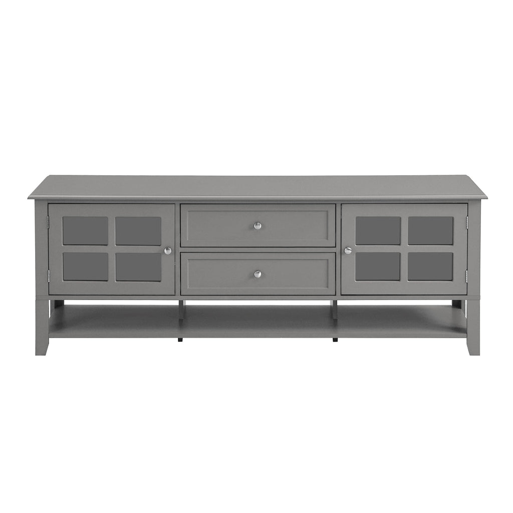 TV Stand for TVs up to 60'', Entertainment Center with Multifunctional Storage Space, TV Cabinet with Modern Design, Media Console for Living Room, Bedroom