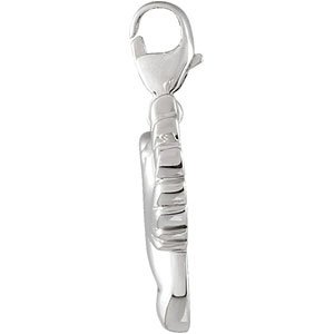 Sterling Silver Hummingbird Charm/Pendant – image 2