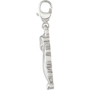 Sterling Silver Owl Charm/Pendant – image 2