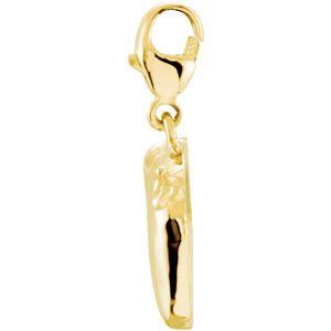 14K Yellow Gold Pig Charm/Pendant – image 2