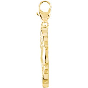 14K Yellow Gold Horse Charm/Pendant – image 2