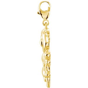 14K Yellow Gold Koala Bear Charm/Pendant – image 2