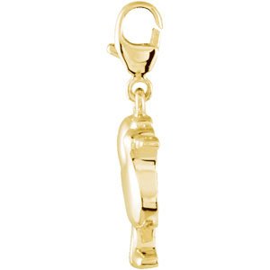 14K Yellow Gold Seagull Charm/Pendant – image 2