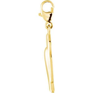 14K Yellow Gold Penguin Charm/Pendant – image 2