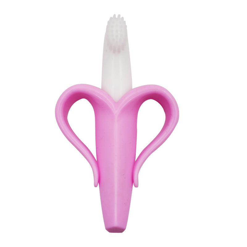 Silicone Baby Teether – Banana, Giraffe, and Monkey Designs