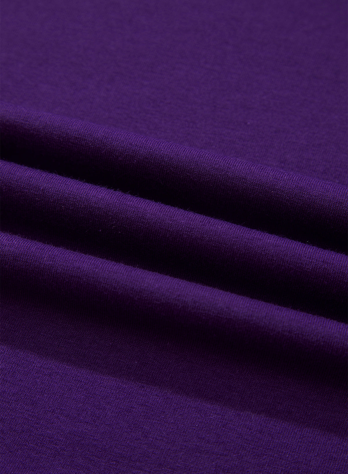 Solid Short Sleeve Crew Neck Tee