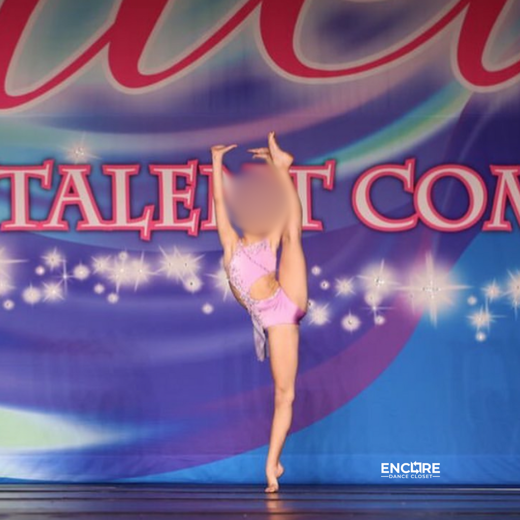 Lilac Leotard with Lyrical Skirt & Rhinestone Detailing