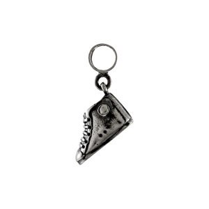 Sterling Silver 13x4.6 mm Tennis Shoe Charm/Pendant – image 2
