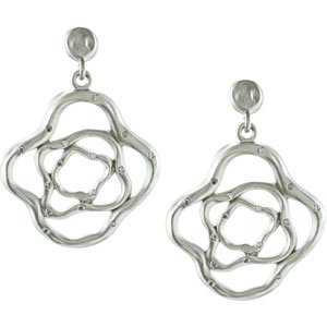 Sterling Silver & 14K White Gold 3/8 CTW Natural Diamond Earrings – image 2
