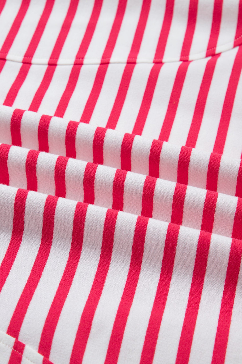 Stripe Drop Shoulder Half Sleeve T-Shirt