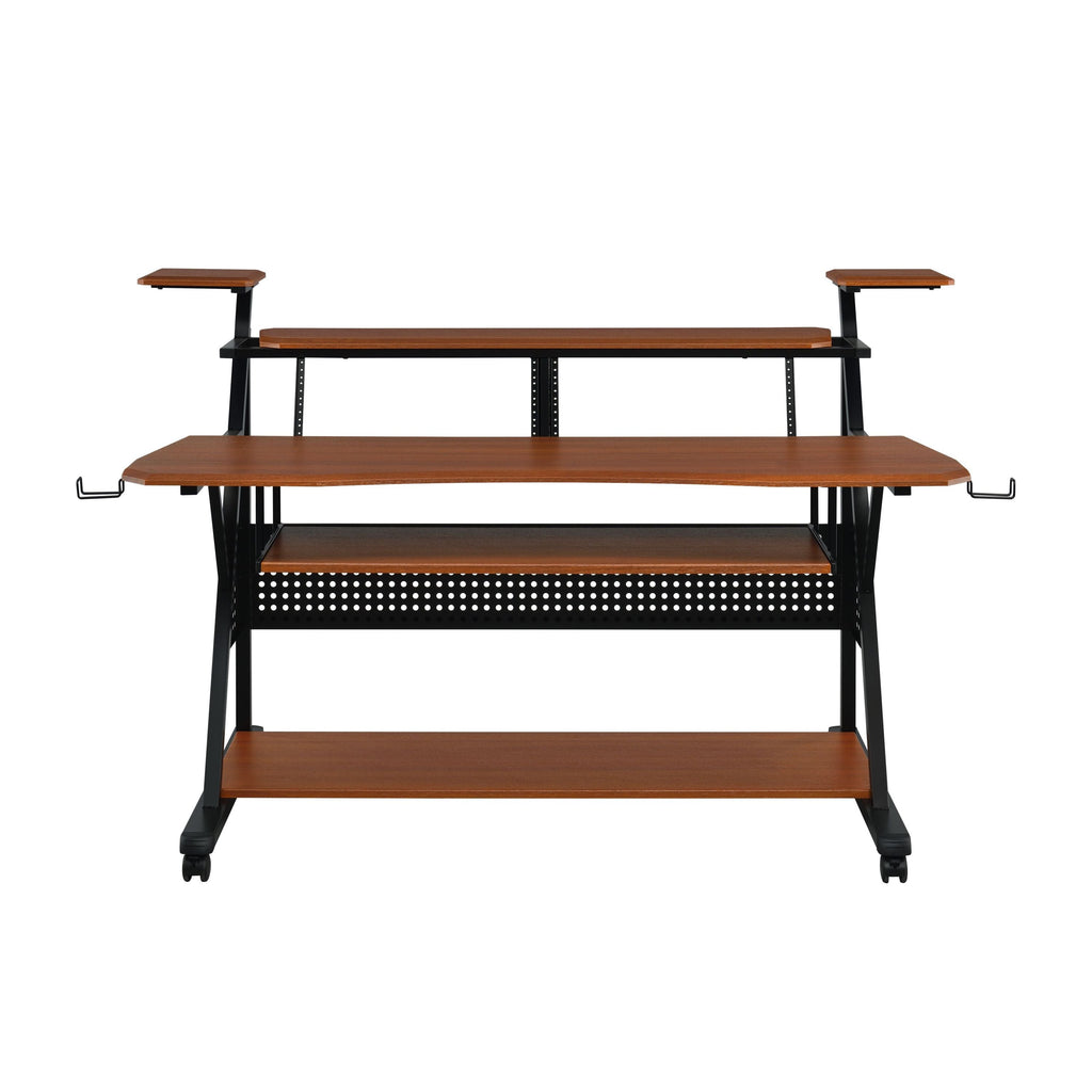 Willow Cherry & Black Finish Music Desk