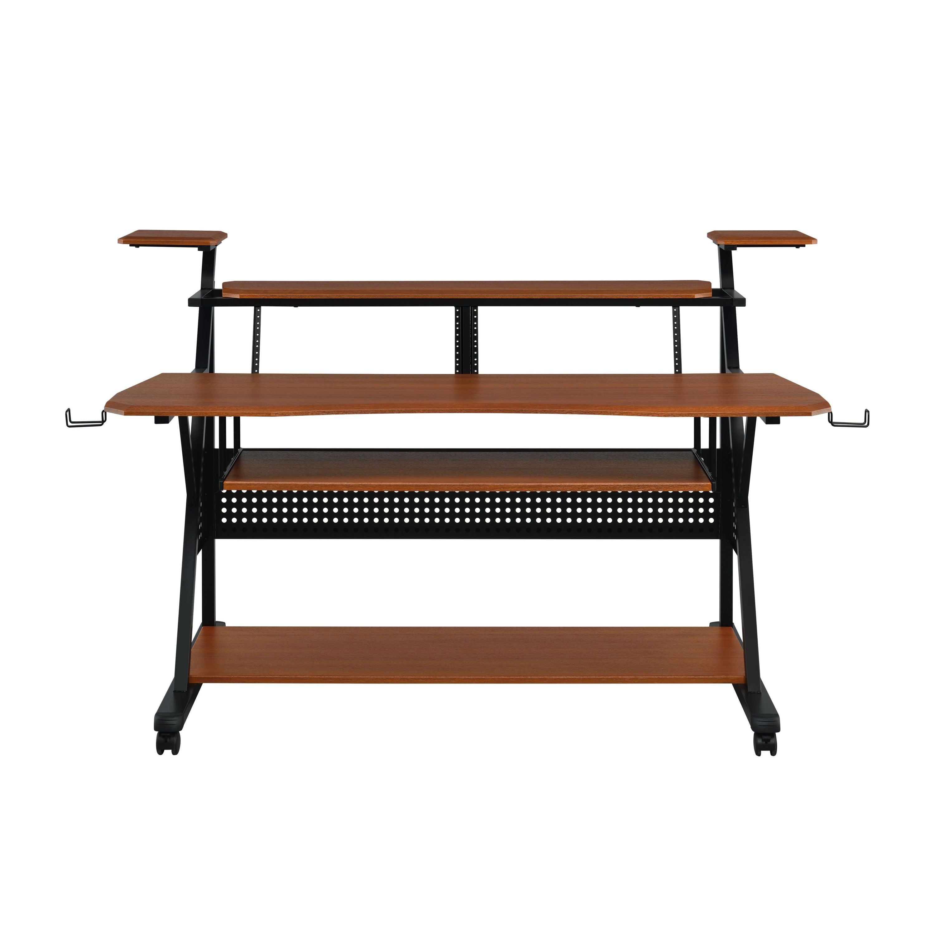 Willow Cherry & Black Finish Music Desk