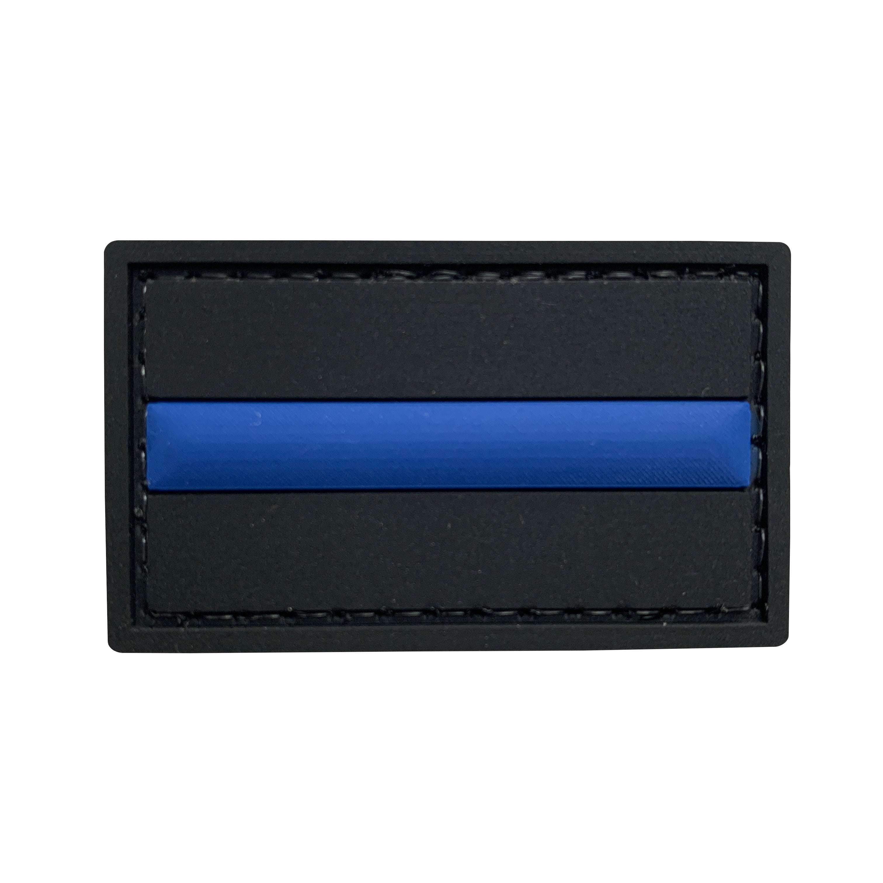 Small Thin Blue Line PVC Patch