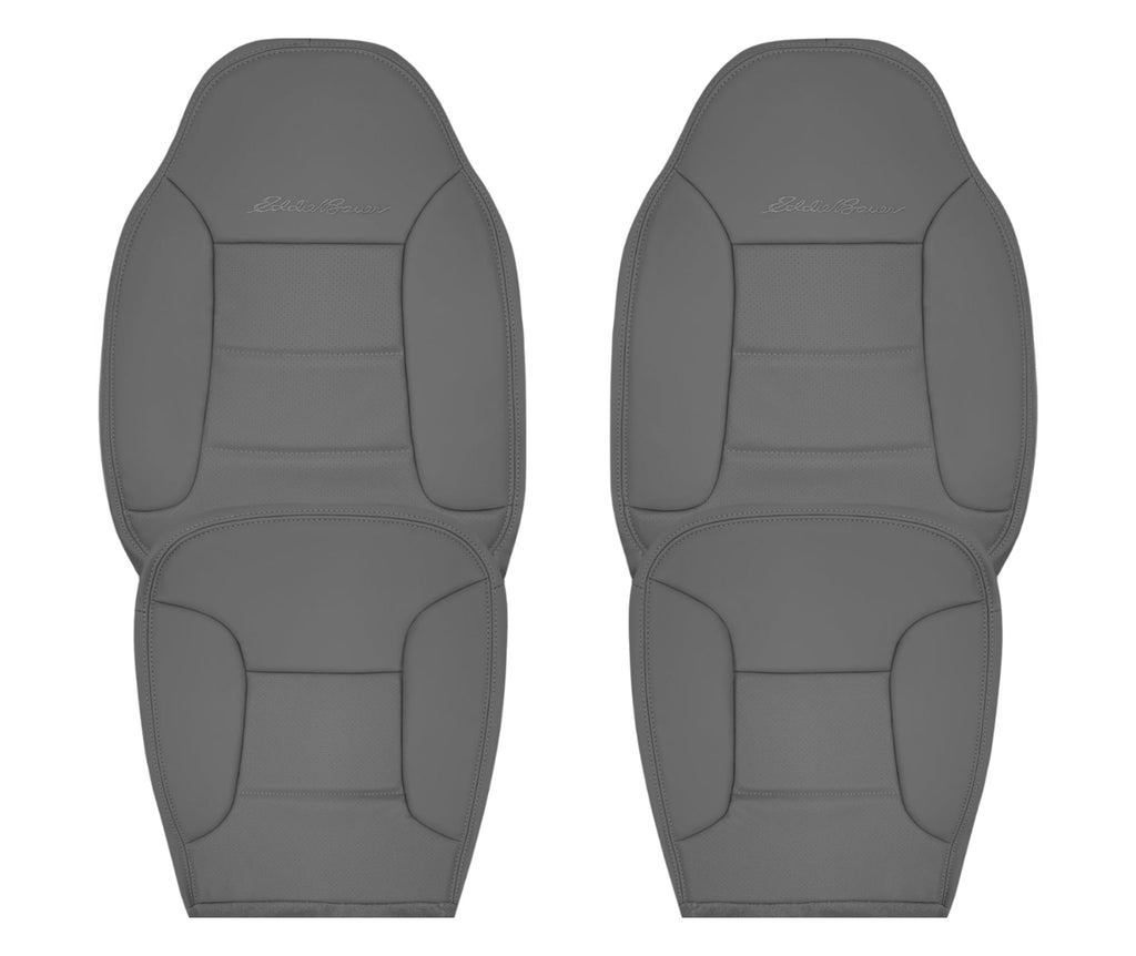 1992 - 1996 Ford Bronco Eddie Bauer Synthetic Leather Seat Cover In Gray