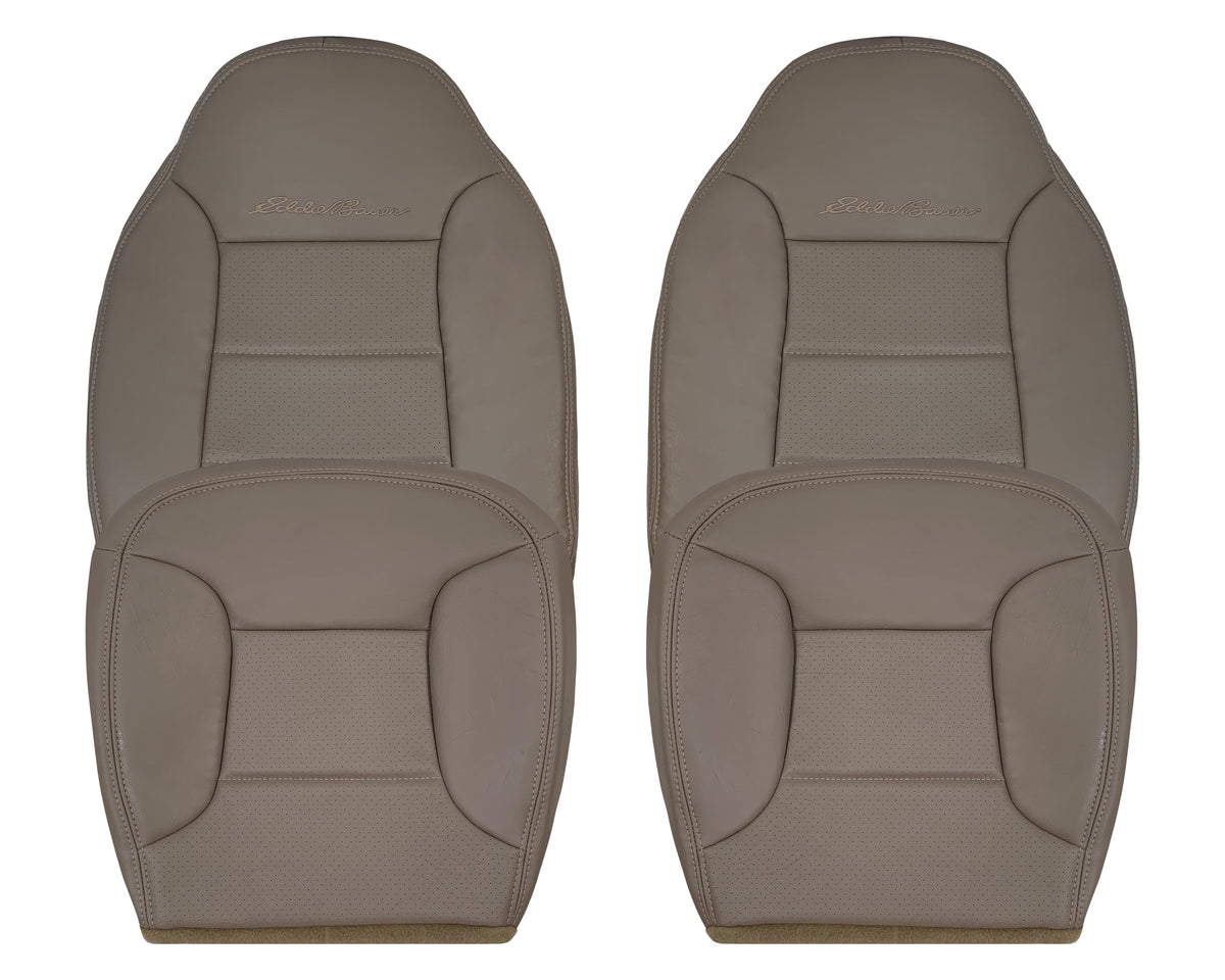 1992 - 1996 Ford Bronco Eddie Bauer Synthetic Leather Seat Cover In Mocha Tan