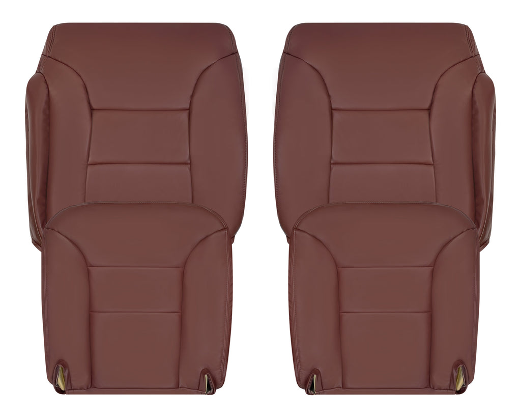 1995 1996 1997 1998 1999 Chevy Silverado LT LS Z71 Vinyl Seat Covers In Ruby Red