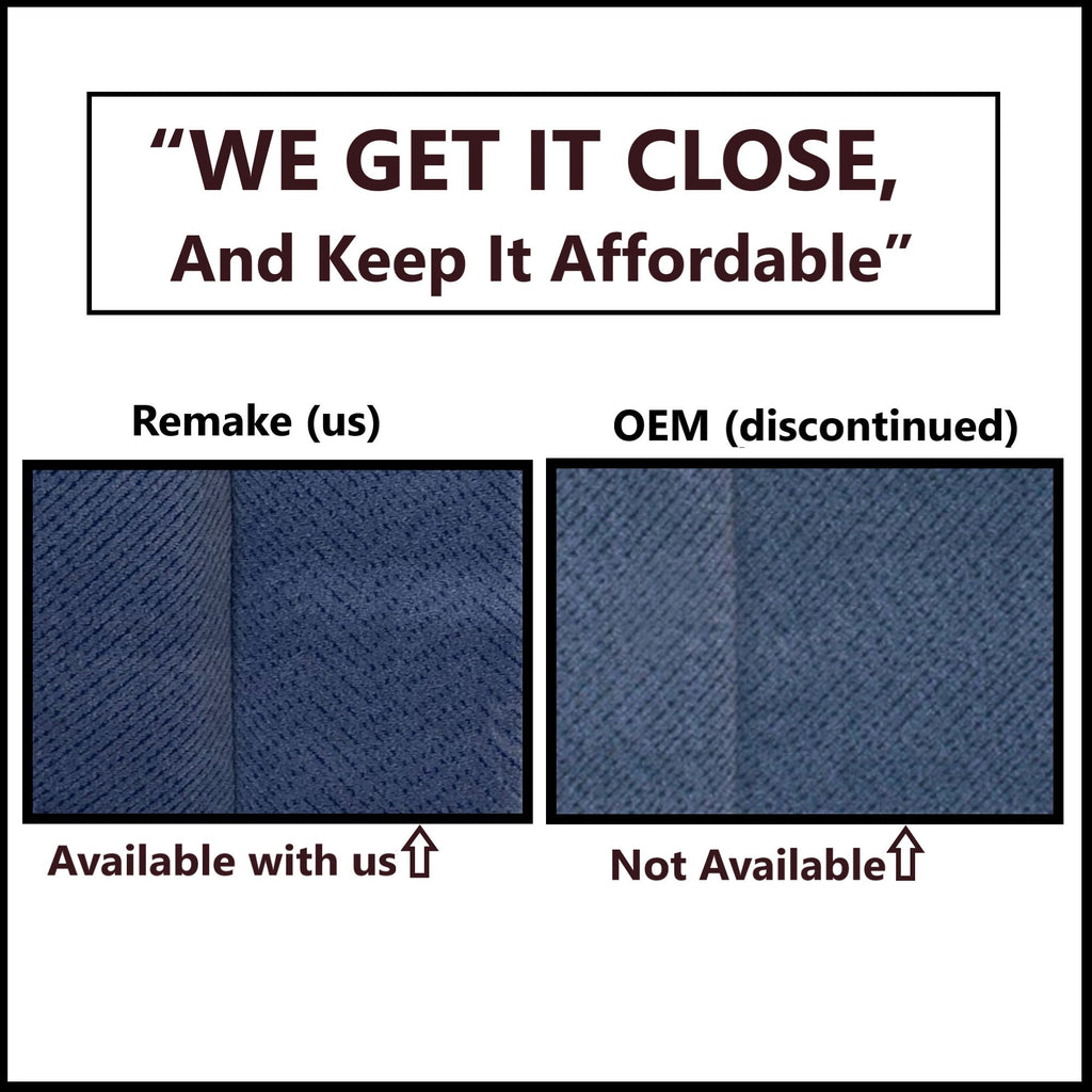 1995-1999 Chevy Tahoe Suburban Silverado Replacement Cloth Seat Cover in Navy Blue: Choose your options