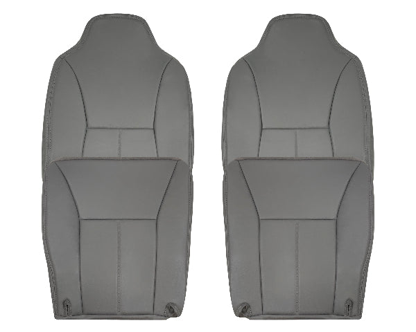1998 - 2002 Dodge Ram 1500 Base Work Truck SINGLE CAB Seat Cover in Mist Gray Vinyl