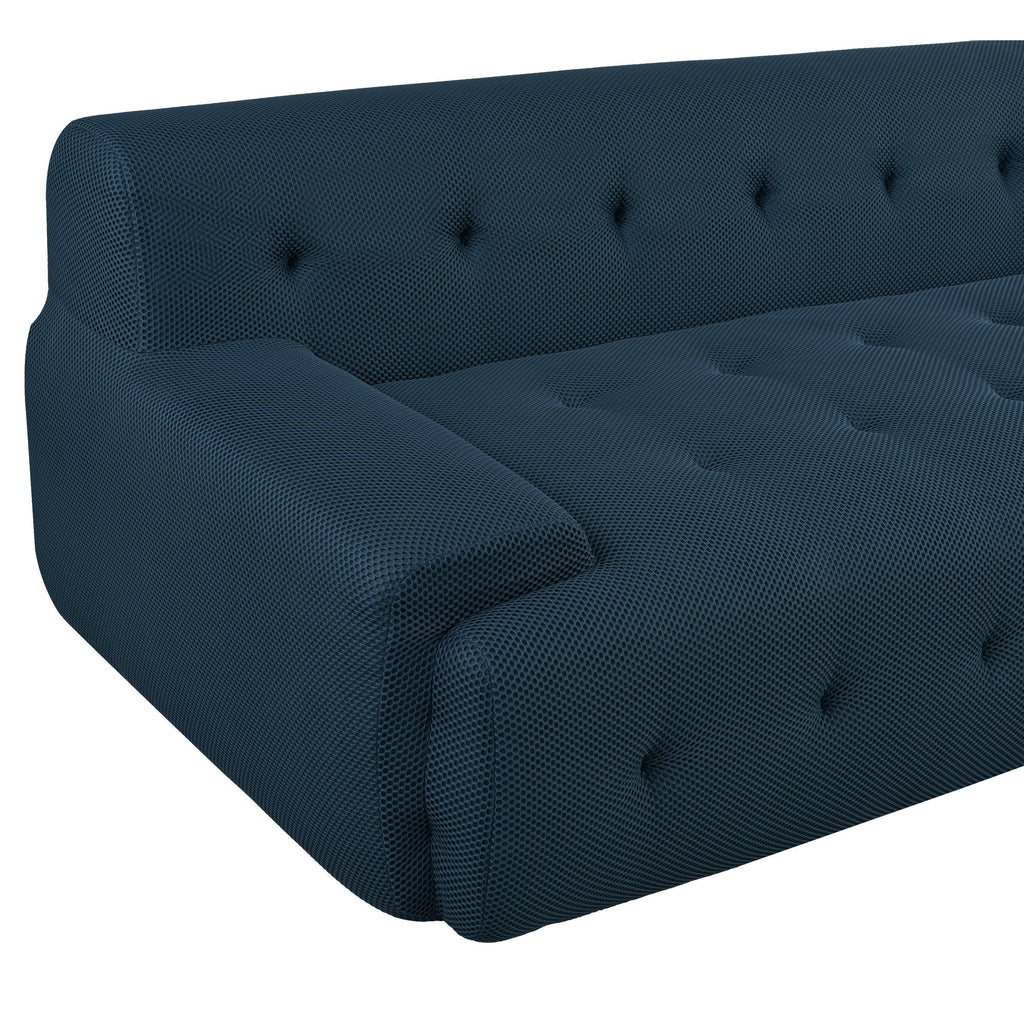 U_Style Modern Large L-Shaped Modular Sofa, Minimalist Style, 2-Piece Set with Free Combinations, Suitable for Living Rooms, Apartments, and Lounges