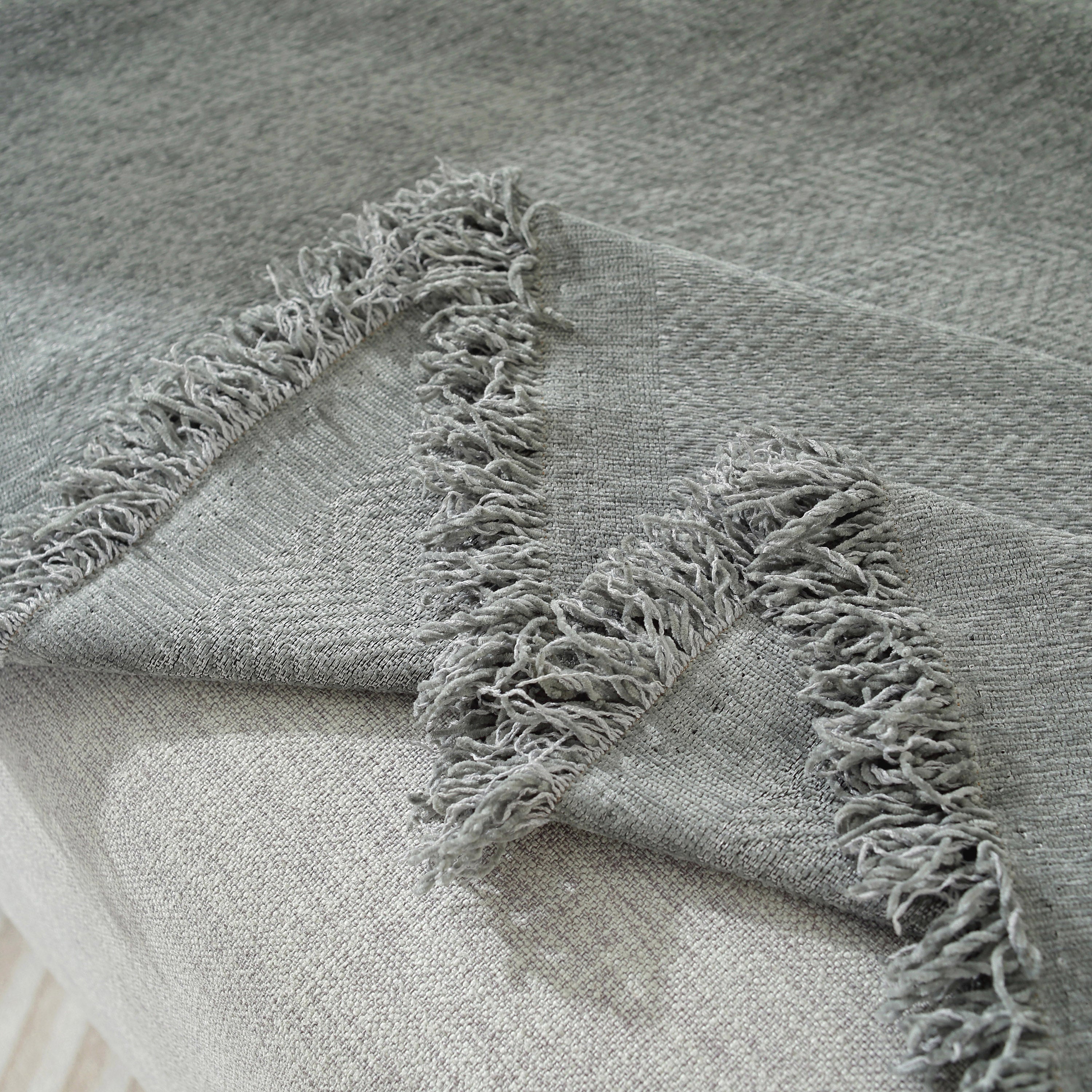 Chenille Herringbone Couch Protector Blanket, Stylish Throw Blankets for Couch and Couch Throw Cover