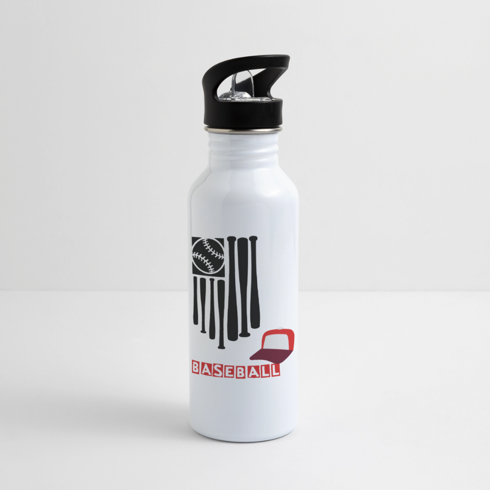 Child's Baseball Stainless Steel Water Bottle Tumbler