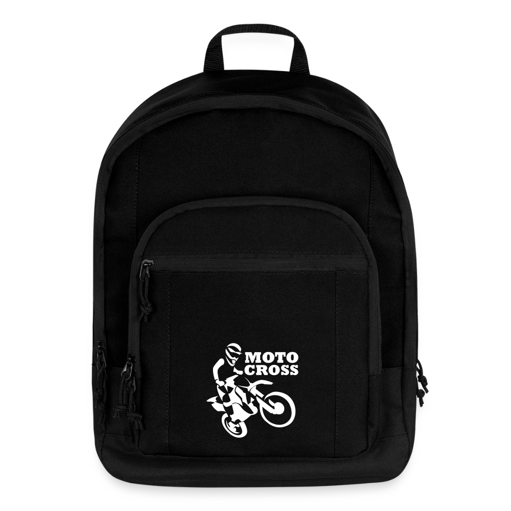Motocross Bike Rider Basic Backpack