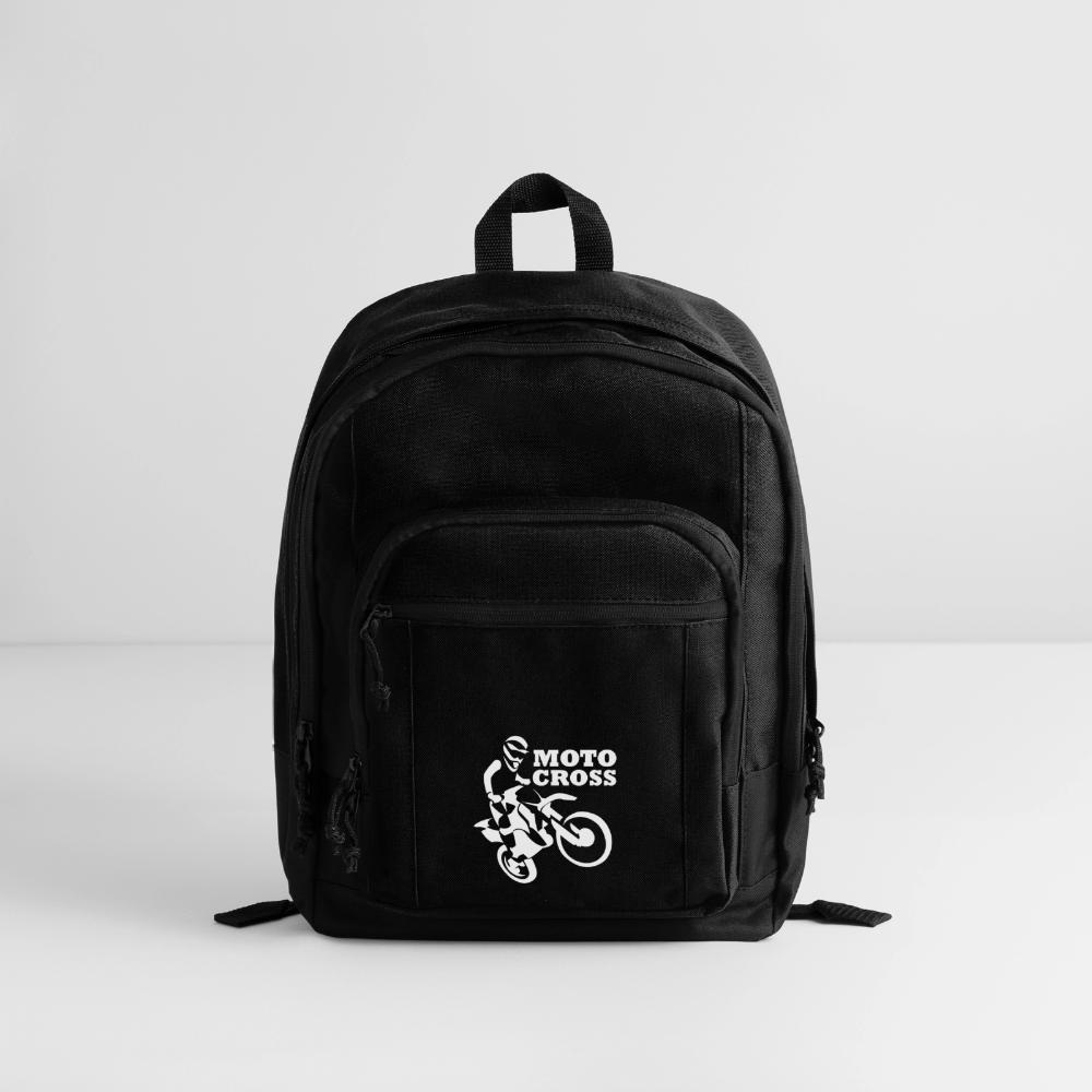 Motocross Bike Rider Basic Backpack