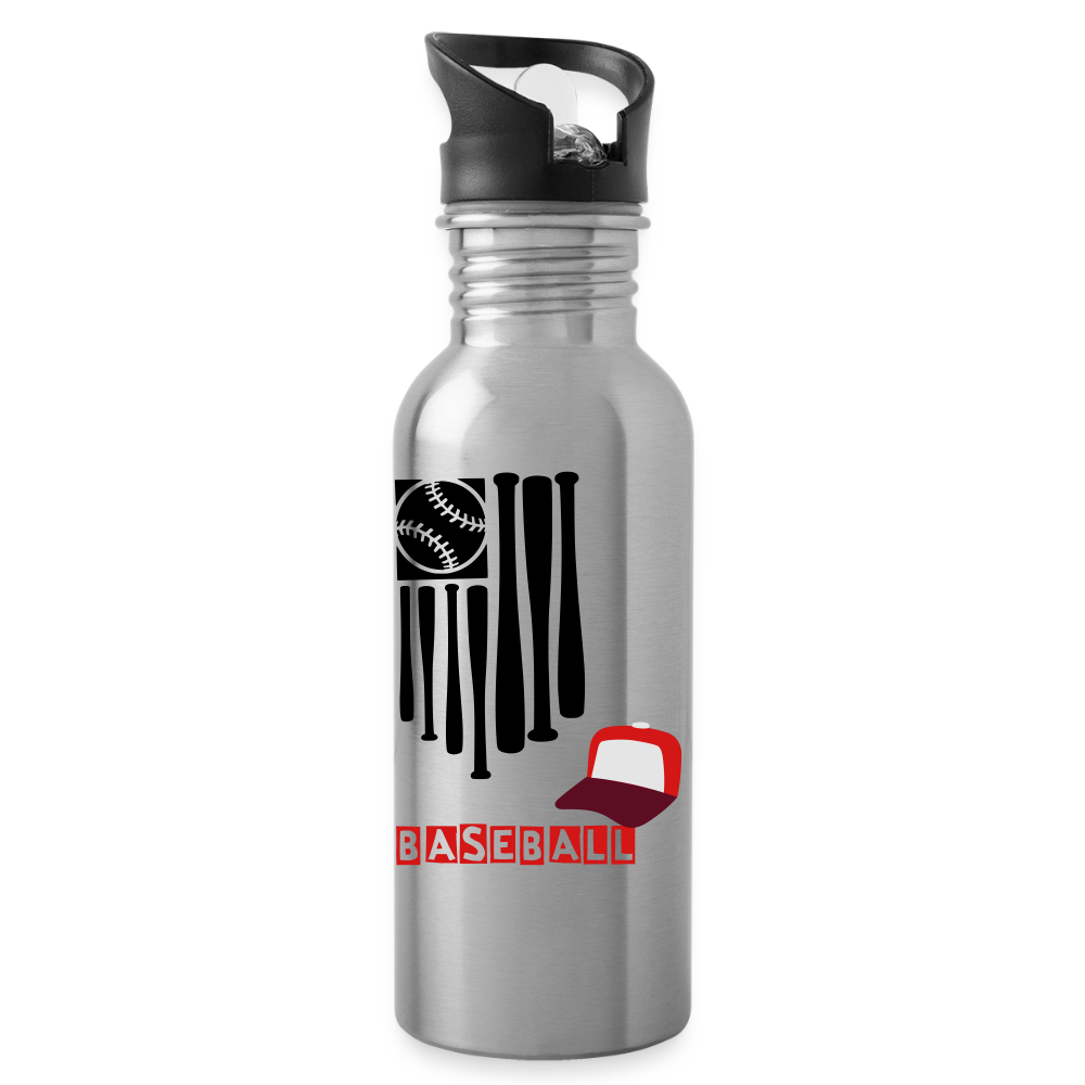 Child's Baseball Stainless Steel Water Bottle Tumbler