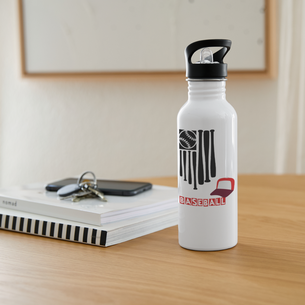 Child's Baseball Stainless Steel Water Bottle Tumbler