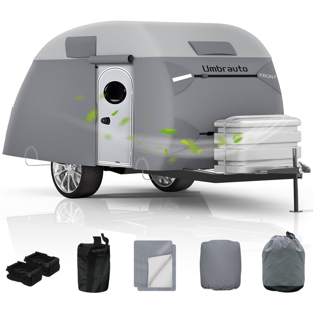 Umbrauto 7 Layers Teardrop Travel Trailer Cover