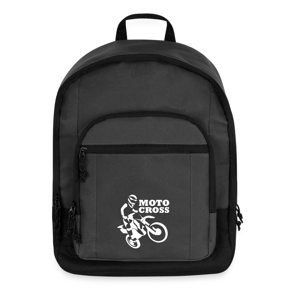 Motocross Bike Rider Basic Backpack