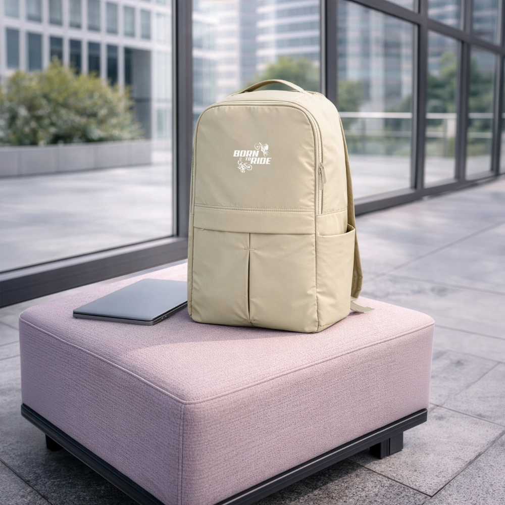 Born to Ride Motocross Matte Backpack